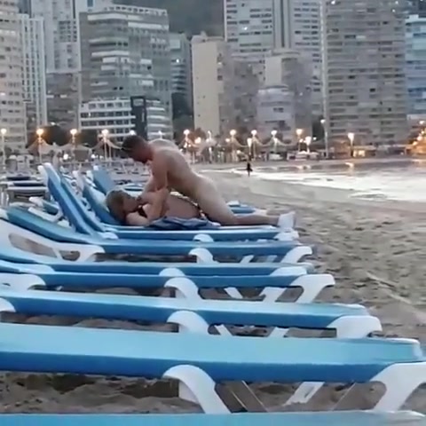 Beach voyeur sex a couple is caught fucking in public picture image