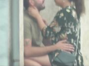 Voyeur a couple is caught having sexual intercourse in public in broad daylight